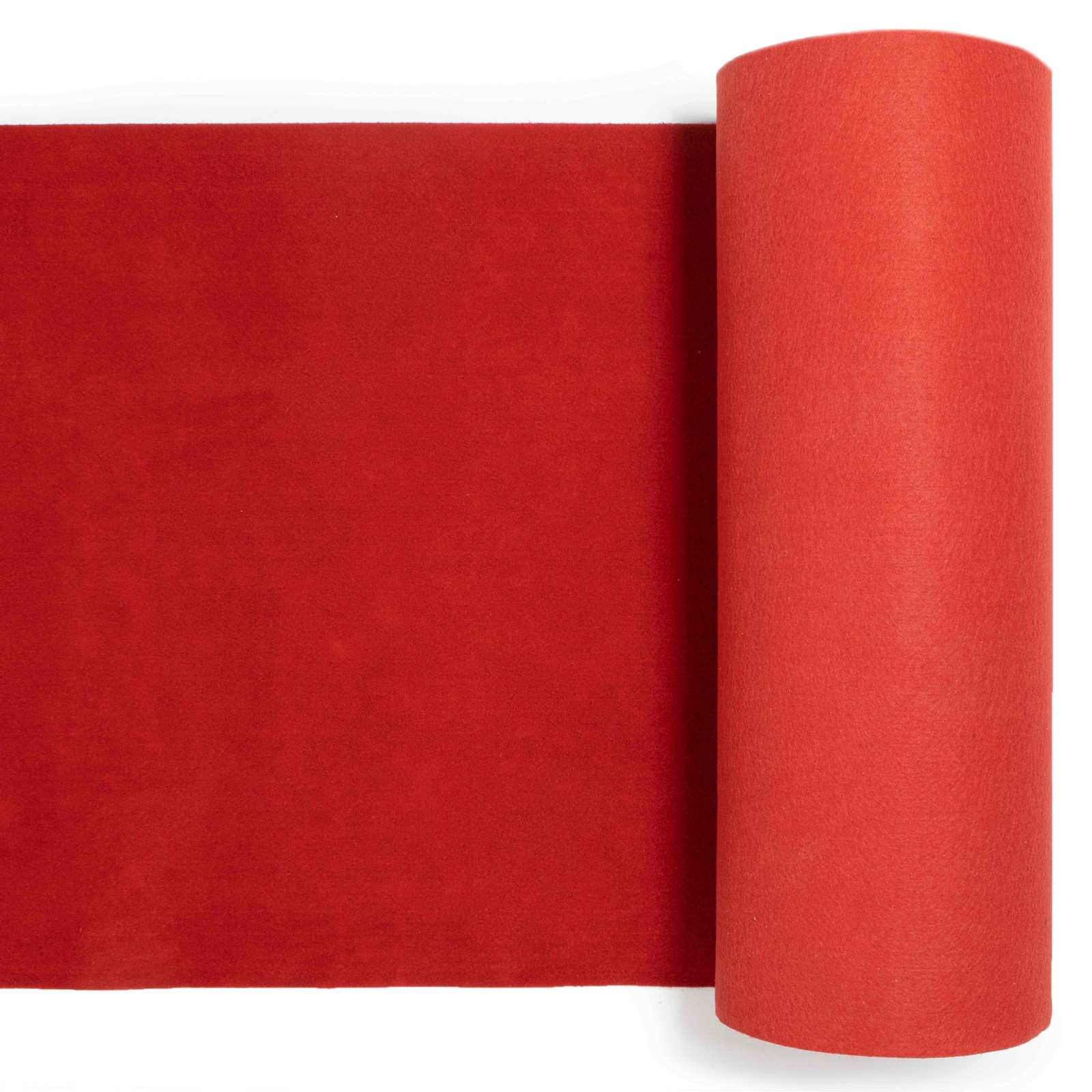 Rouleau de moquette 1x25m  250 g/m2 - Rouge Rouleau de moquette 1x25m  250 g/m2 - Rouge