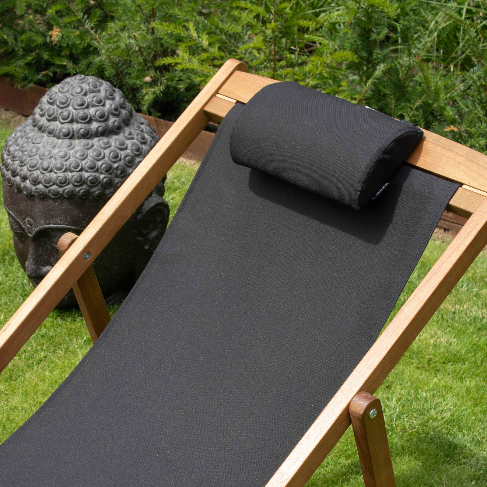 Lot de 2 chiliennes en eucalyptus inclinables