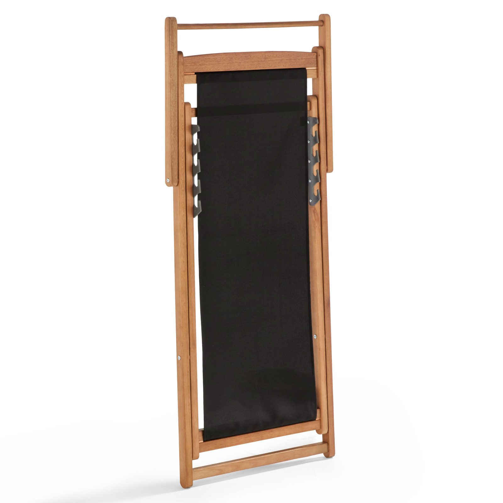 Lot de 2 chiliennes en eucalyptus inclinables