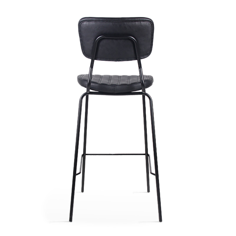 Lot de 2 chaises hautes en cuir synthétique (4/7)