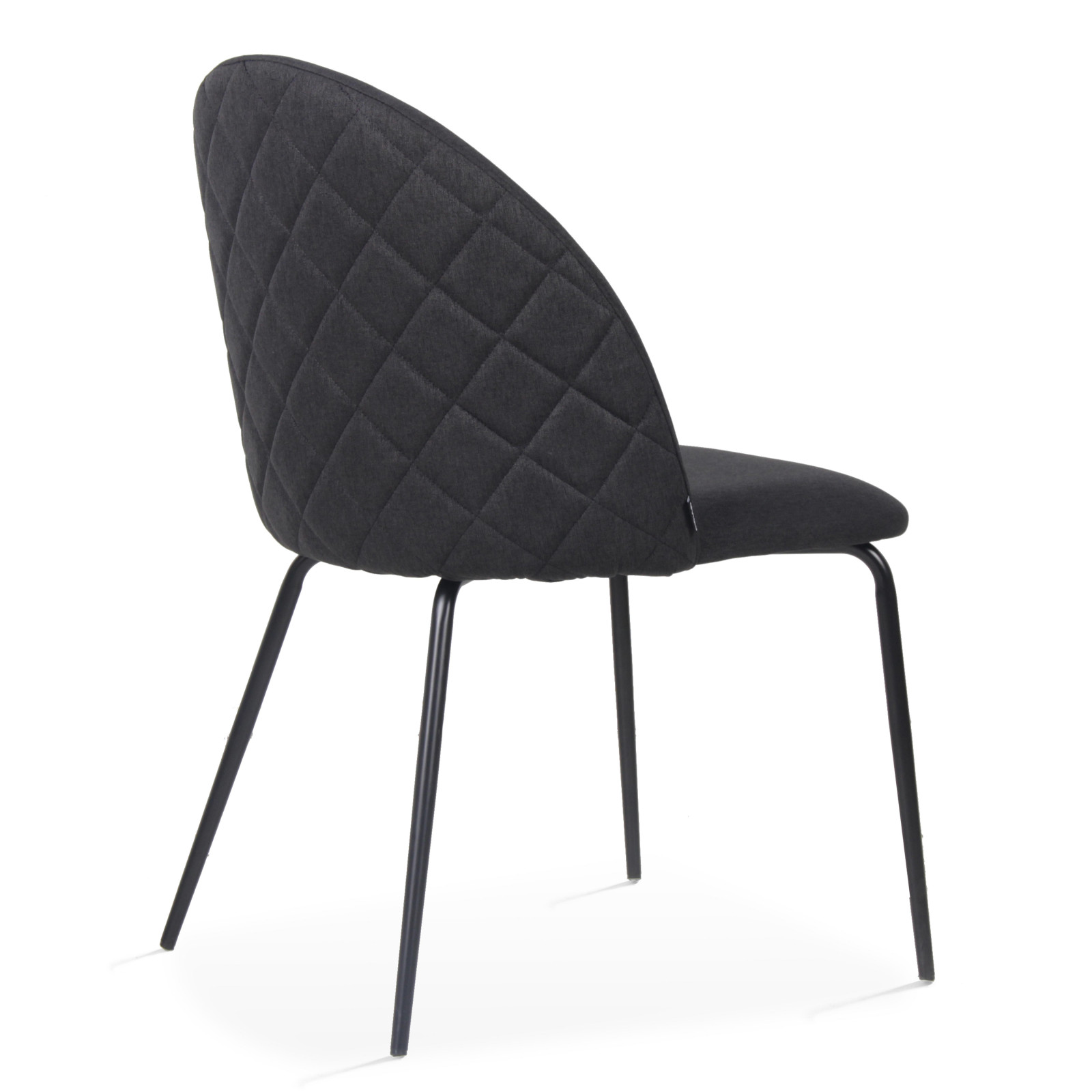 Lot de 4 chaises en tissu