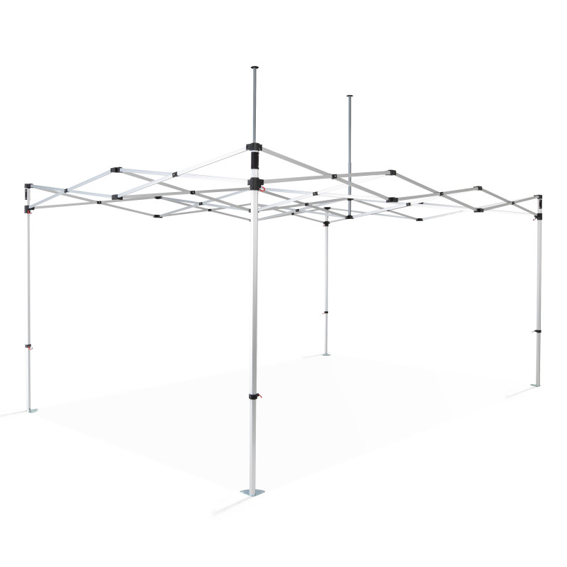 Structure en aluminium pour tente pliante 3x4,5m