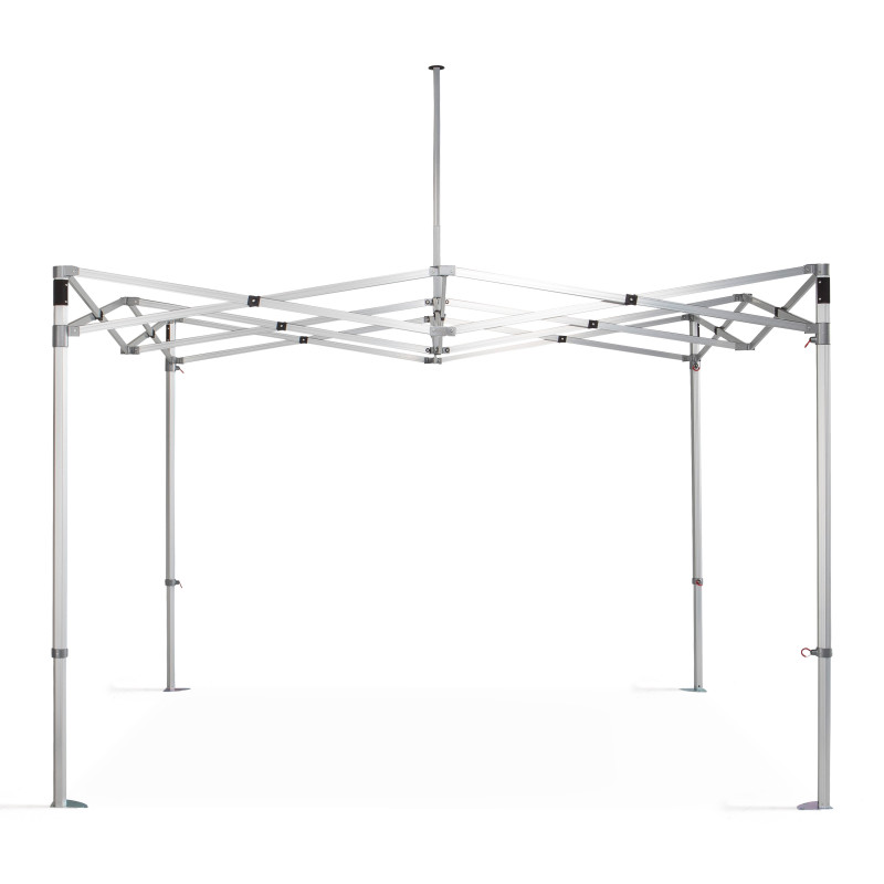 Tente pliante 4x4m 520g/m² 50MM blanche - M2