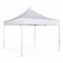 Tente pliante 4x4m 520g/m² 50MM blanche - M2