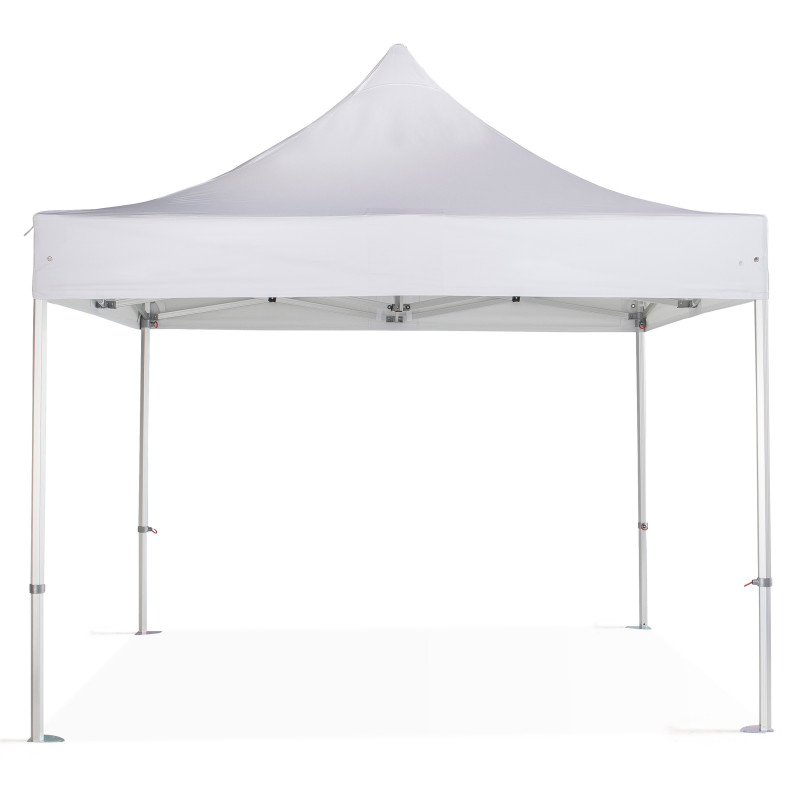 Tente pliante 4x4m 520g/m² 50MM blanche - M2