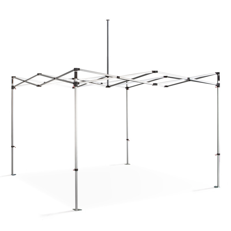 Structure en aluminium pour tente pliante 4x4m