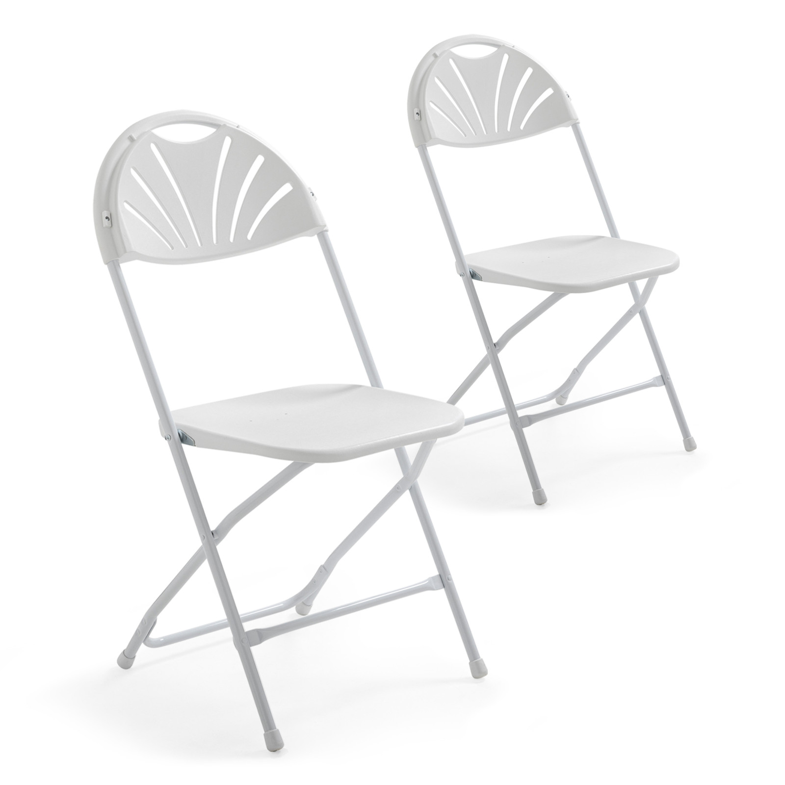 Lot de 2 chaises pliables ajourées