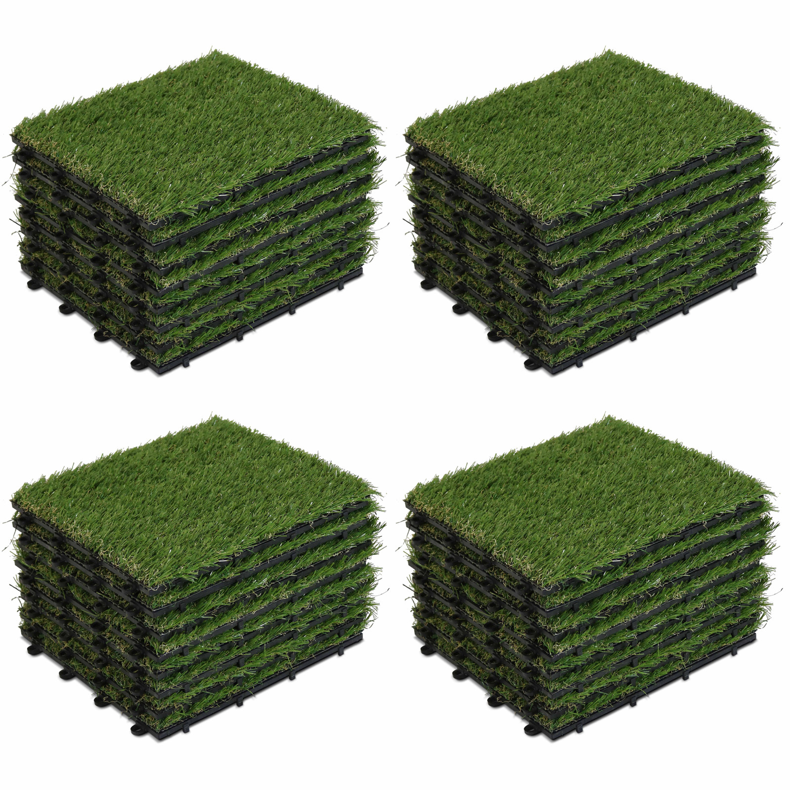 8 dalles en gazon synthétique