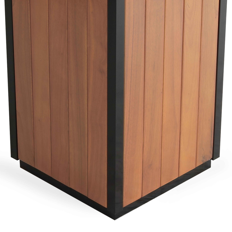 Poubelle d'extérieur 26 L + Cendrier