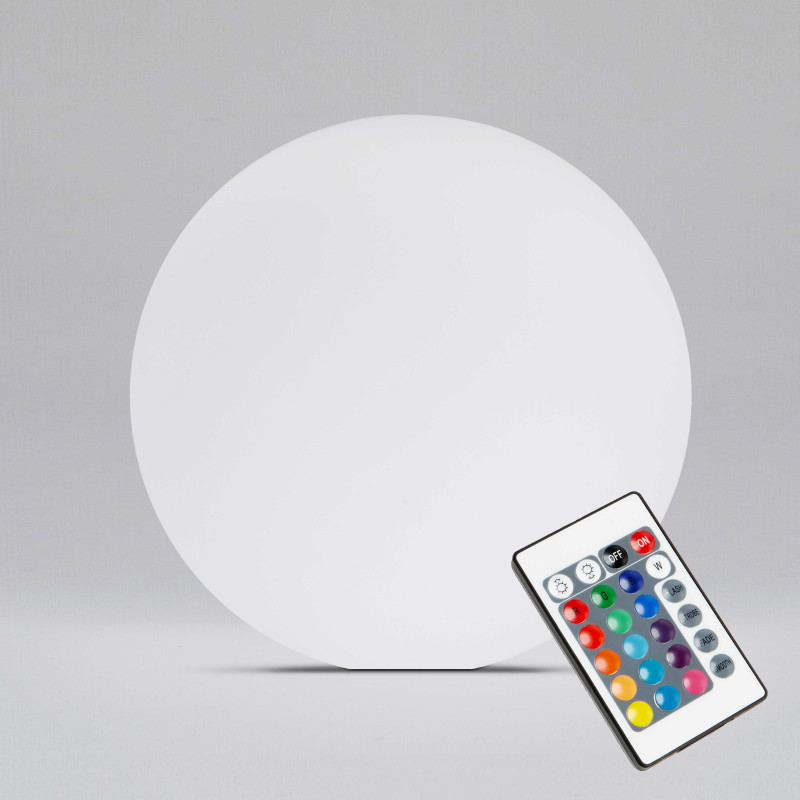Boule LED rechargeable multicolore - Ø40cm
