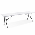 Lot de 5 tables pliantes 244cm