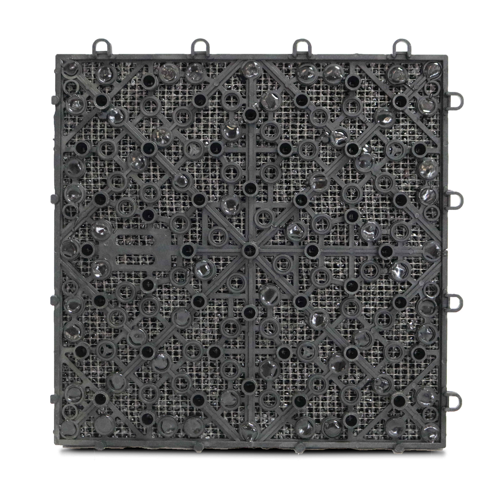 8 Dalles de terrasse gravillon noir