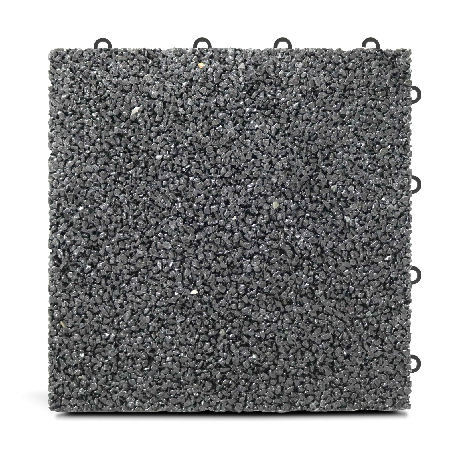 8 Dalles de terrasse gravillon noir