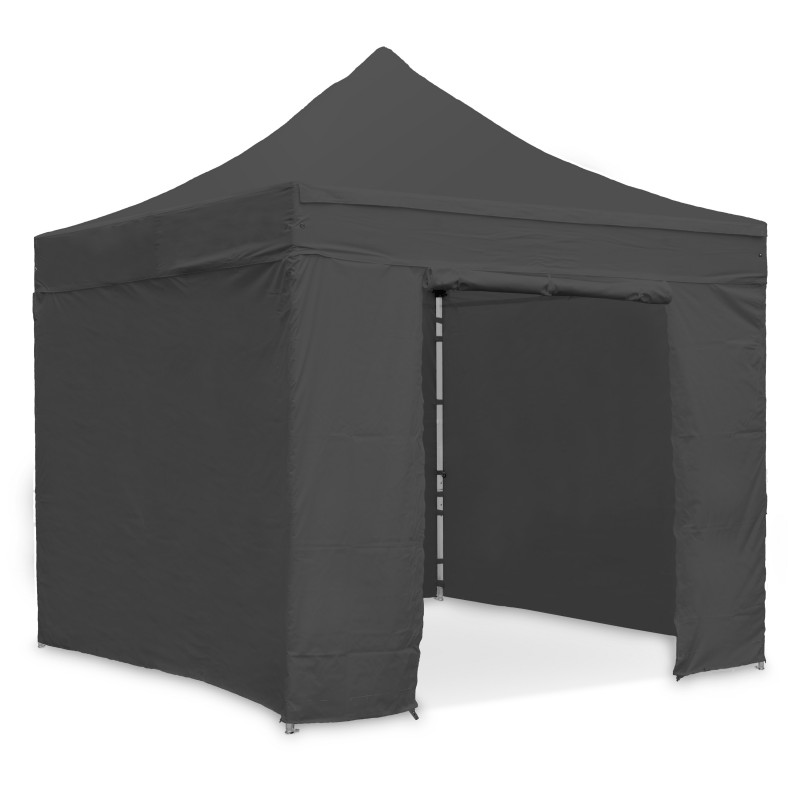 Mur porte zippable gris 3m - 300g/m²