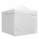 Mur porte zippable blanc 4m - 300g/m²
