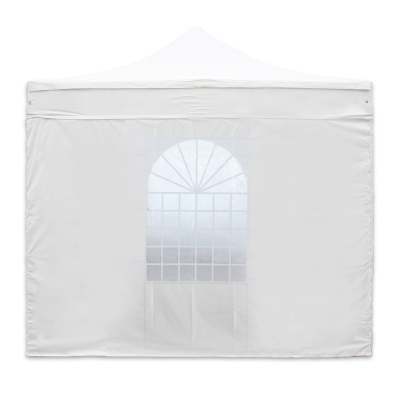 Mur fenêtre blanc 4m - 300g/m²