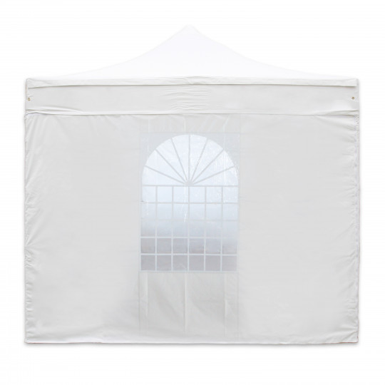 Mur fenêtre blanc 4m - 300g/m²