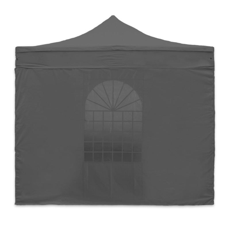 Mur fenêtre gris 4m - 300g/m²