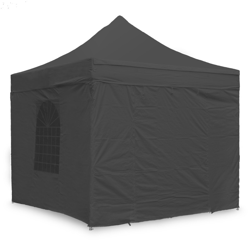Mur fenêtre gris 4m - 300g/m²