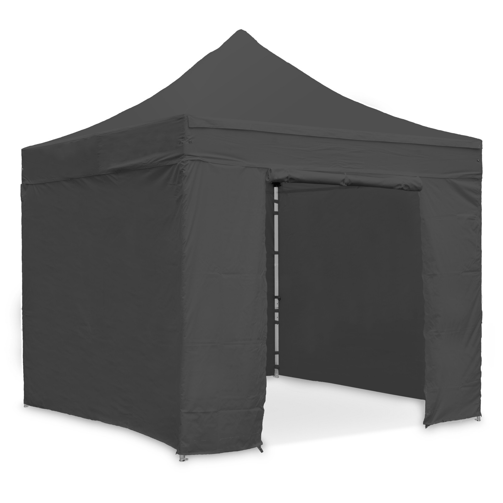 Mur porte zippable gris 4m - 300g/m²