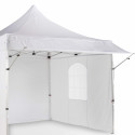 Auvent blanc pour tente pliante 4m - 300g/m²