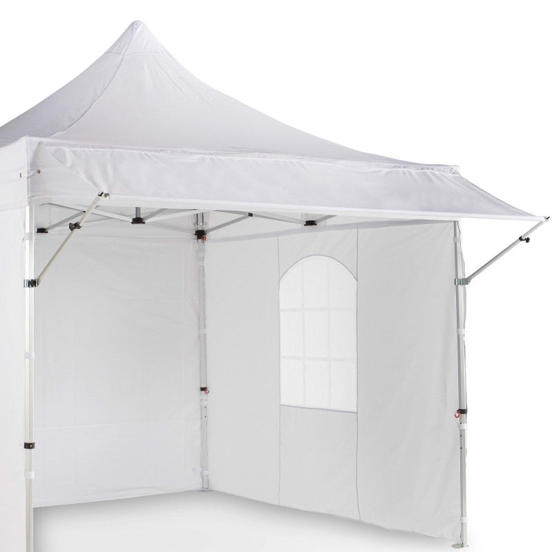 Auvent blanc pour tente pliante 4m - 300g/m²