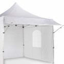 Auvent blanc pour tente pliante 3m - 300g/m²