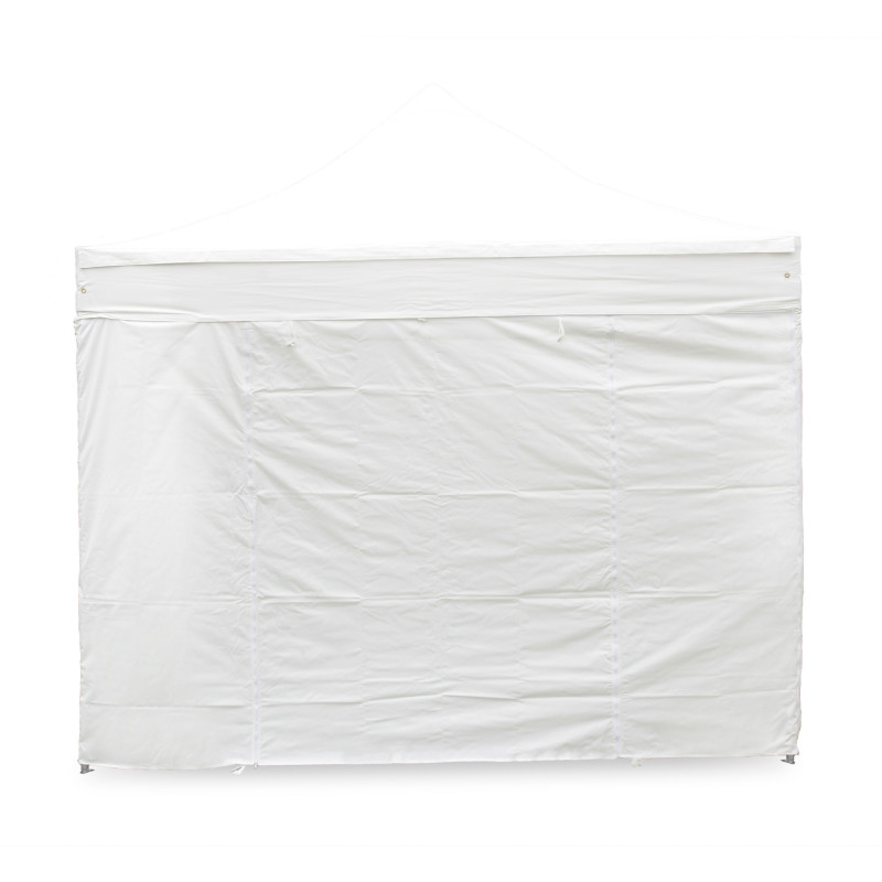 Mur porte zippable blanche 4,5m - 300g/m²