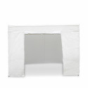 Mur porte zippable blanche 4,5m - 300g/m²