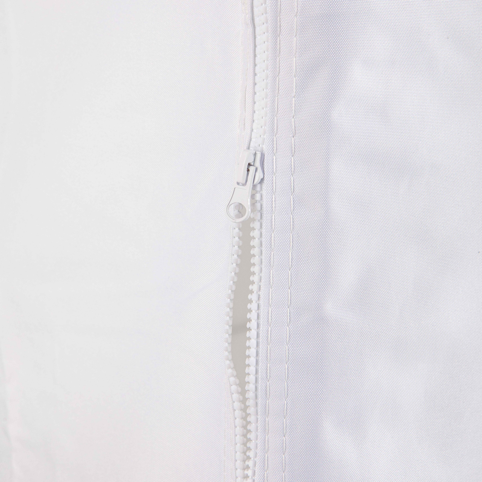 Mur porte zippable blanche 4,5m - 300g/m² Mur porte zippable blanche 4,5m - 300g/m²