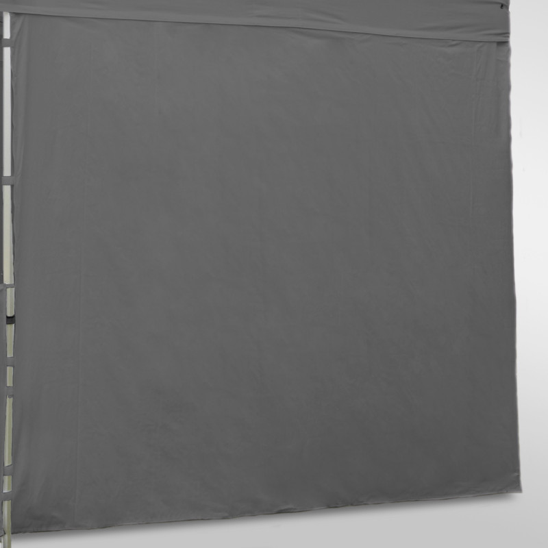 Mur plein gris 4,5m - 300g/m²