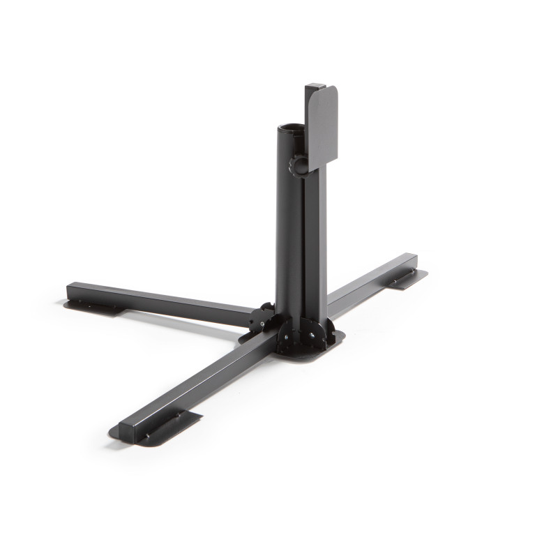 Pied de parasol pliant