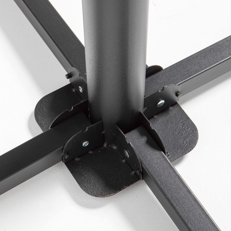 Pied de parasol pliant