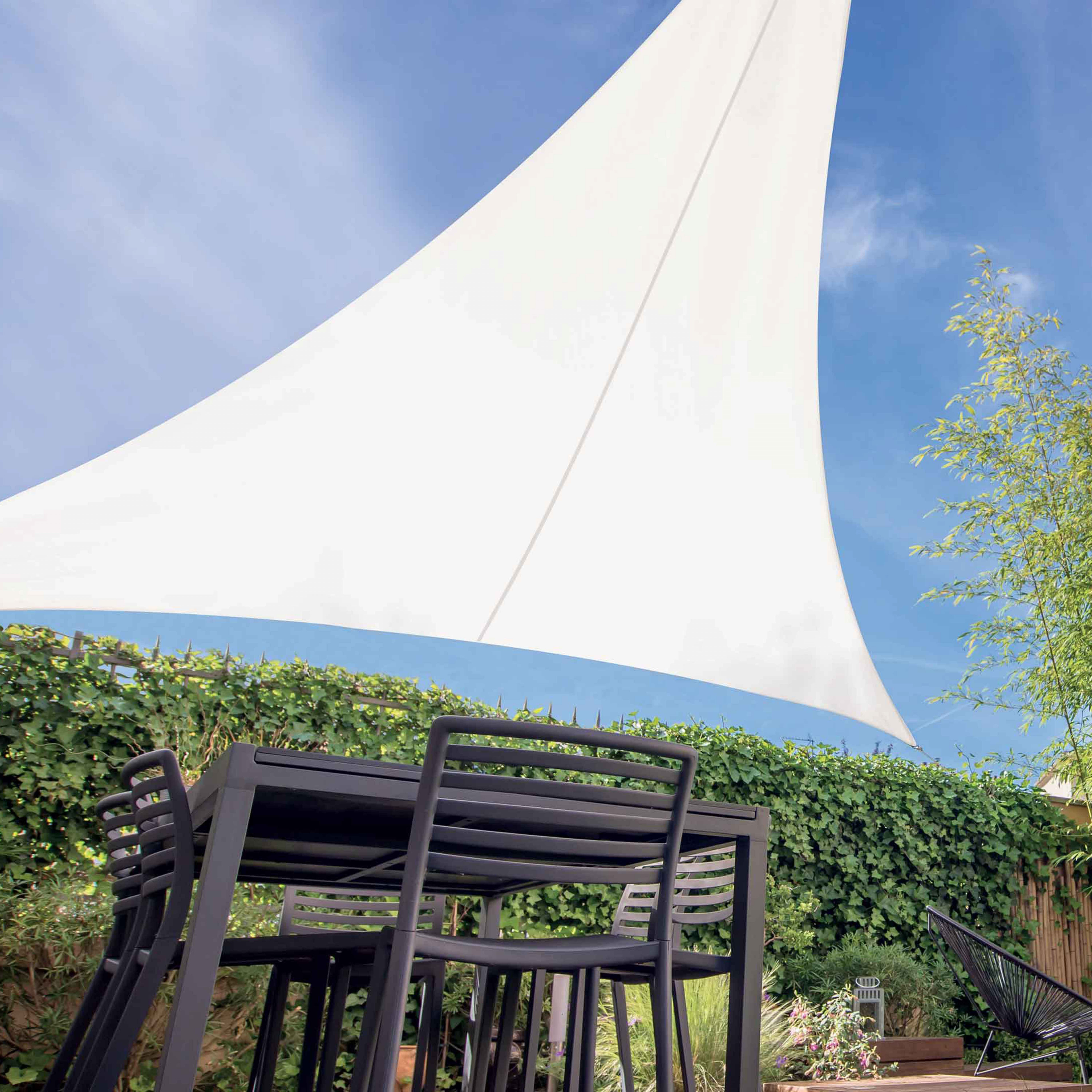 Voile D ombrage Sur Mesure Pas Cher Voile ombrage triangulaire extensible | Mobeventpro