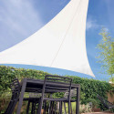 Voile d'ombrage triangulaire extensible 3,60m
