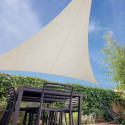 Voile d'ombrage triangulaire extensible 3,60m