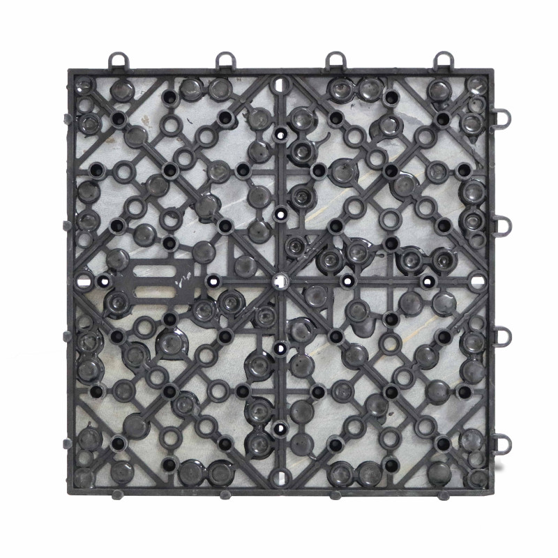 8 Dalles de terrasse pierre noire