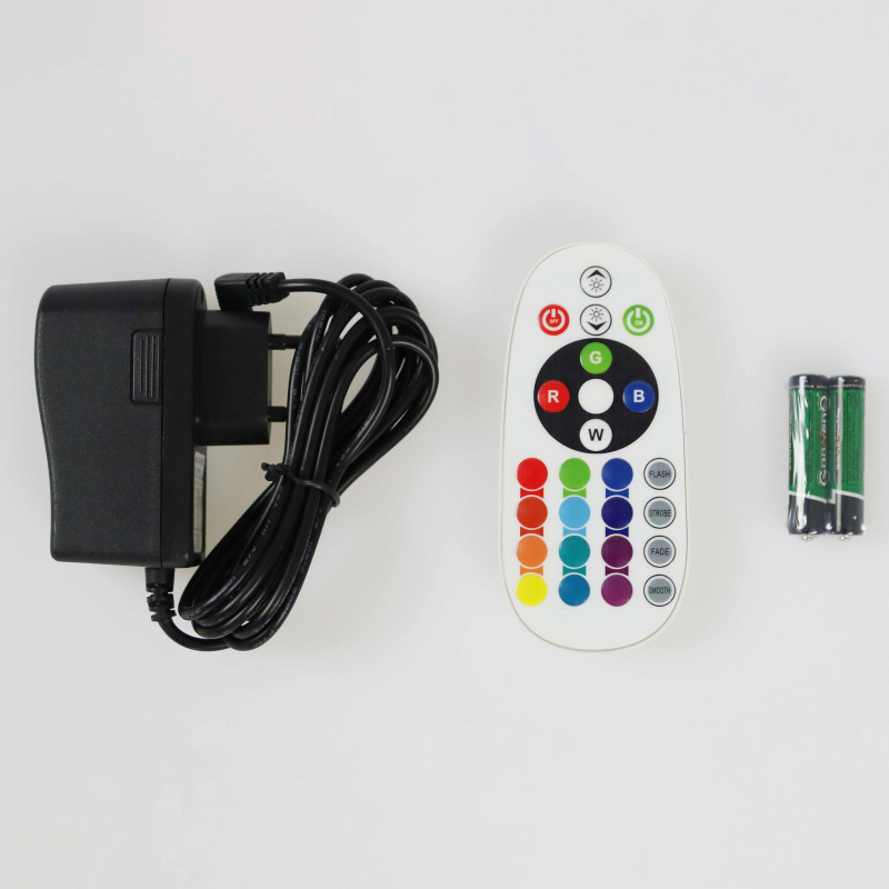 Banc LED étanche sans fil - 120x40x40cm