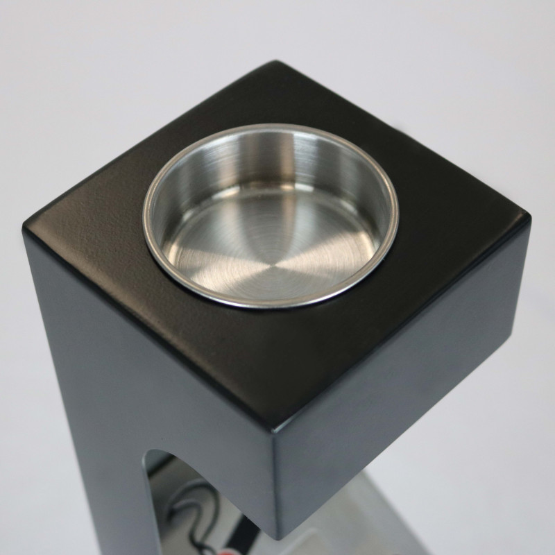 Cendrier extérieur mural en acier noir (2/5)