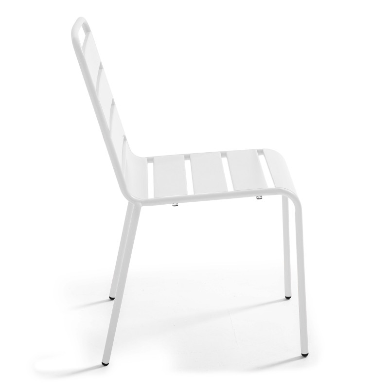 Chaise de terrasse en métal