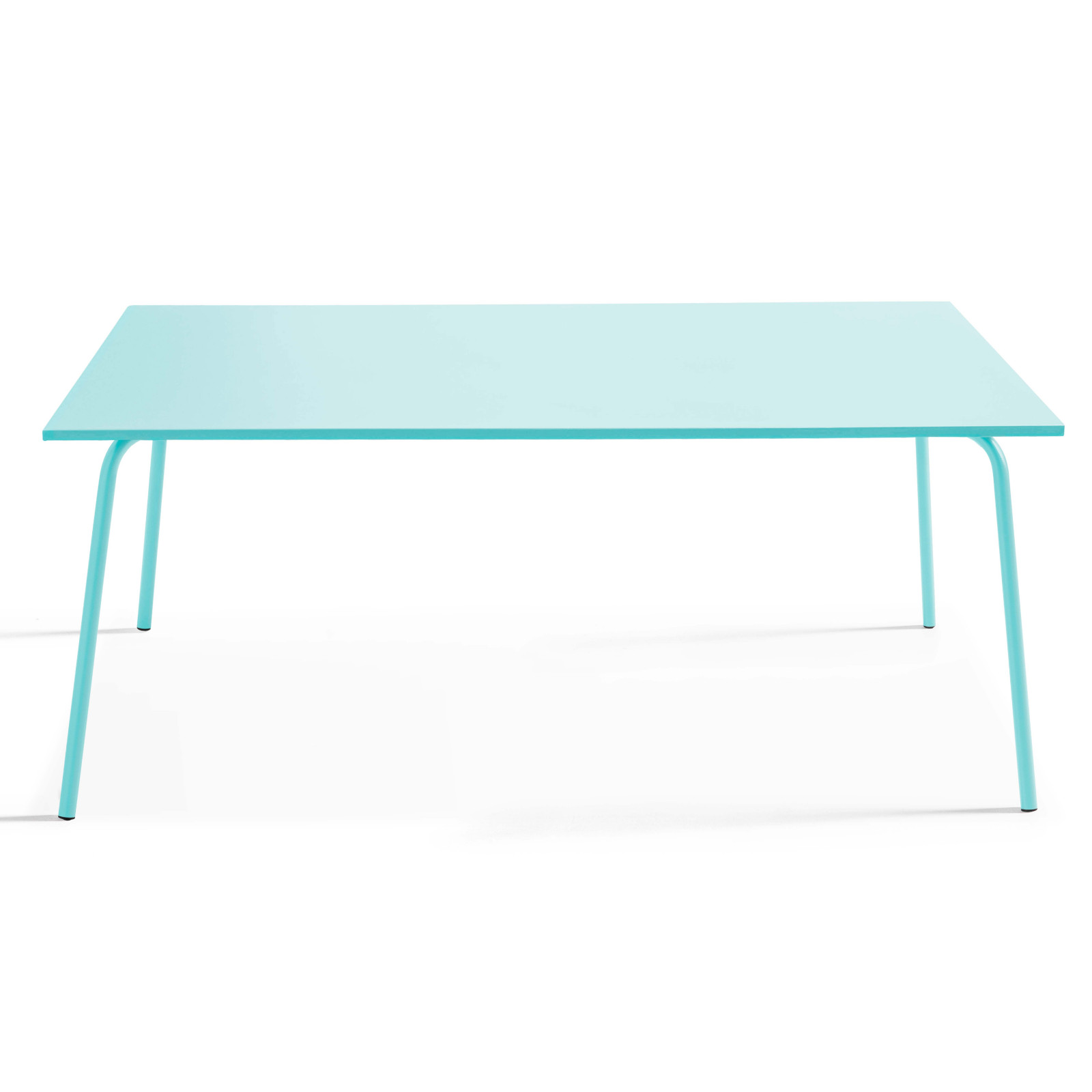 Table rectangulaire en métal (180 cm) -  8 places