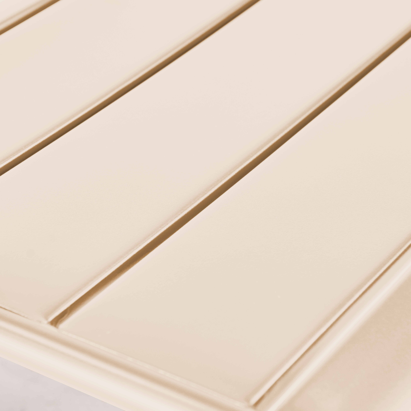 Ensemble fauteuil de terrasse bas + repose-pied en métal