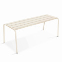 Banquette d'extérieur en métal