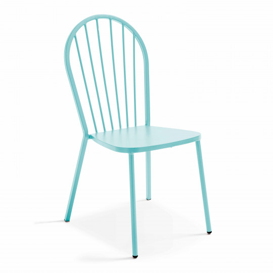 Chaise bistrot parisien en métal ajourée design | Mobeventpro