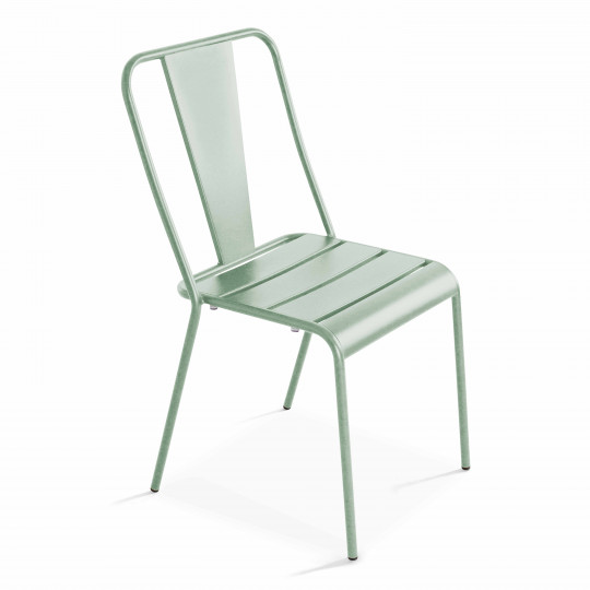 Chaise bistrot en métal