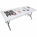 Sticker amovible pour table pliante 180 cm