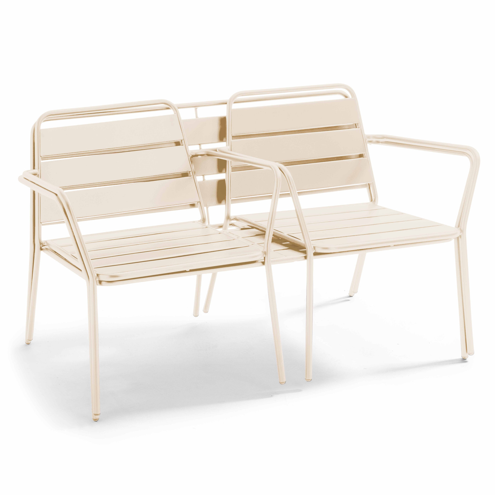 Salon de jardin en métal - 4 places