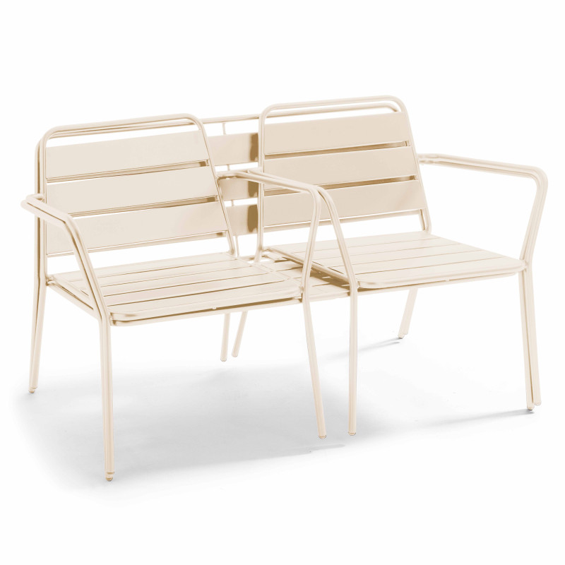 Salon de jardin en métal - 4 places (6/7)