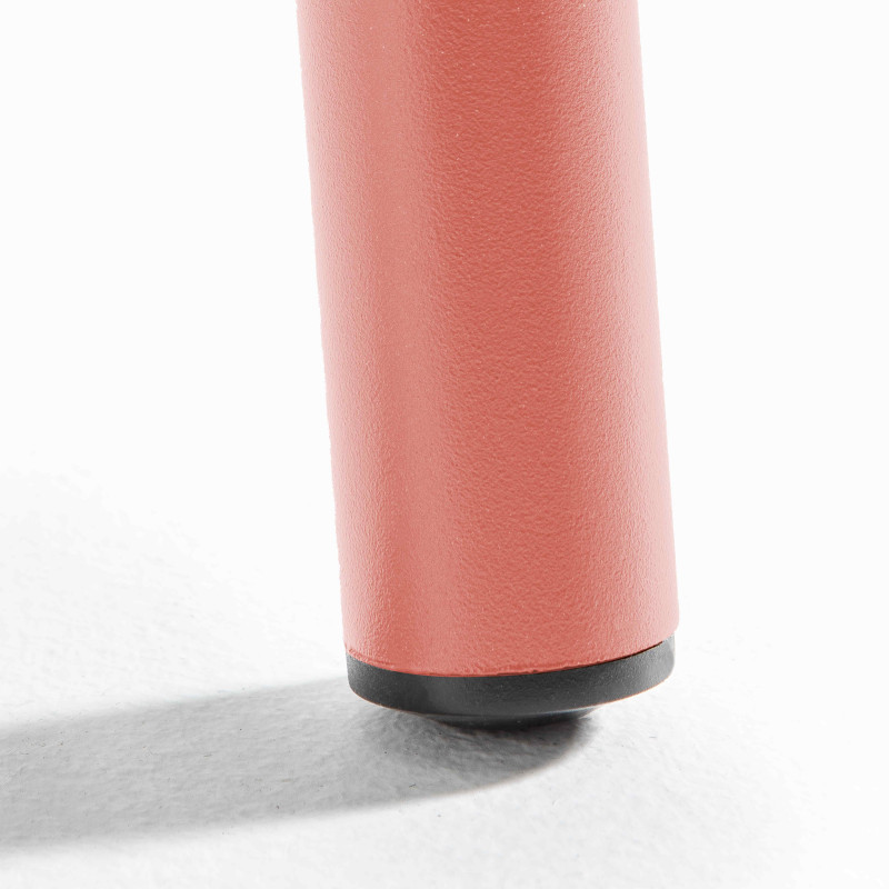 Ensemble table ronde (Ø120cm) + 6 fauteuils en métal (4/8)