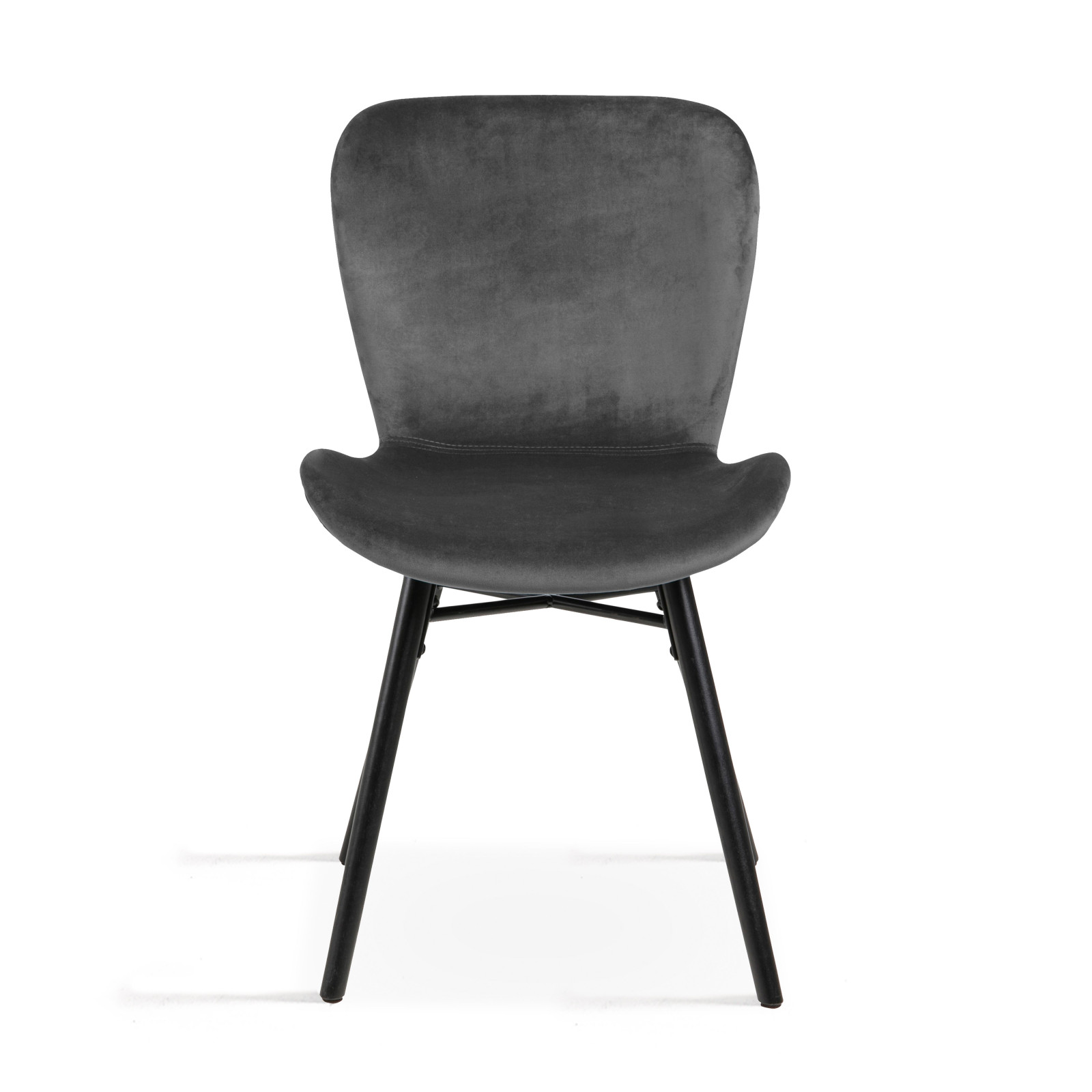 Lot de 2 chaises en velours